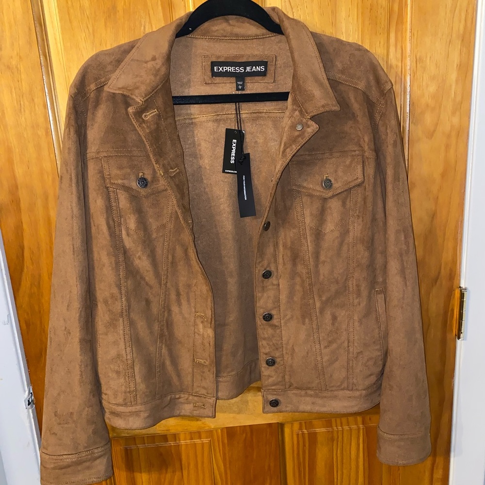 Brown suede Jacket